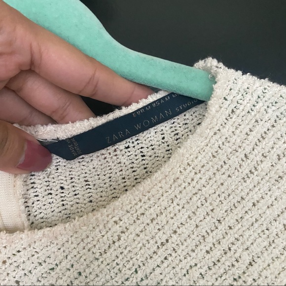{ZARA} 🔷 woman studio crop sweater - Picture 3 of 4